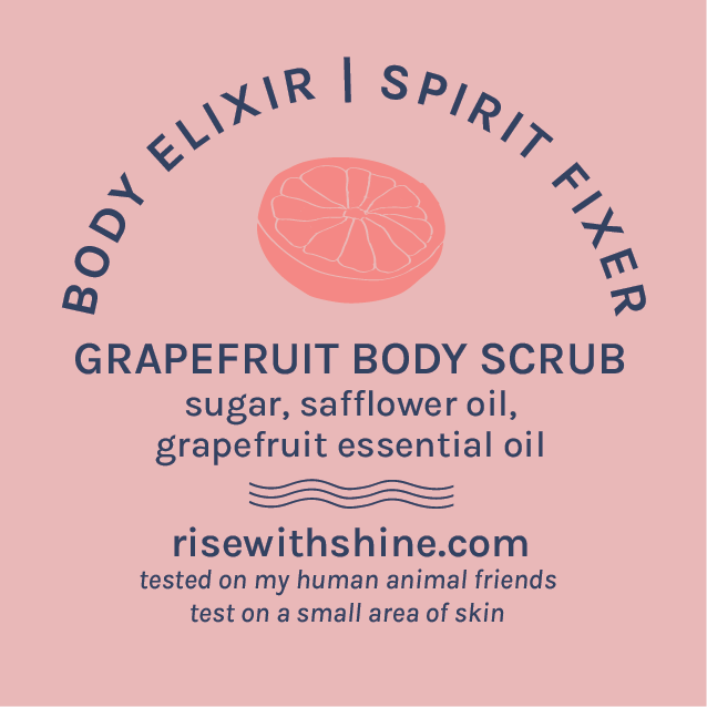 Grapefruit Body Scrub
