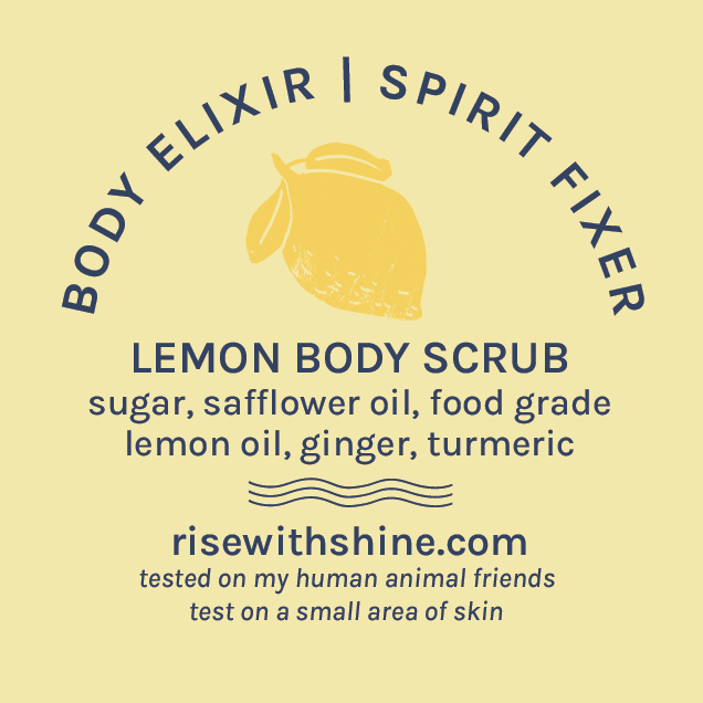 Lemon Body Scrub