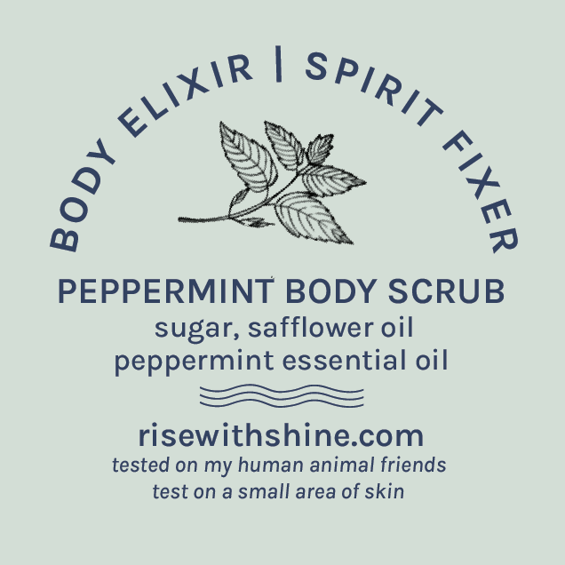Peppermint Body Scrub